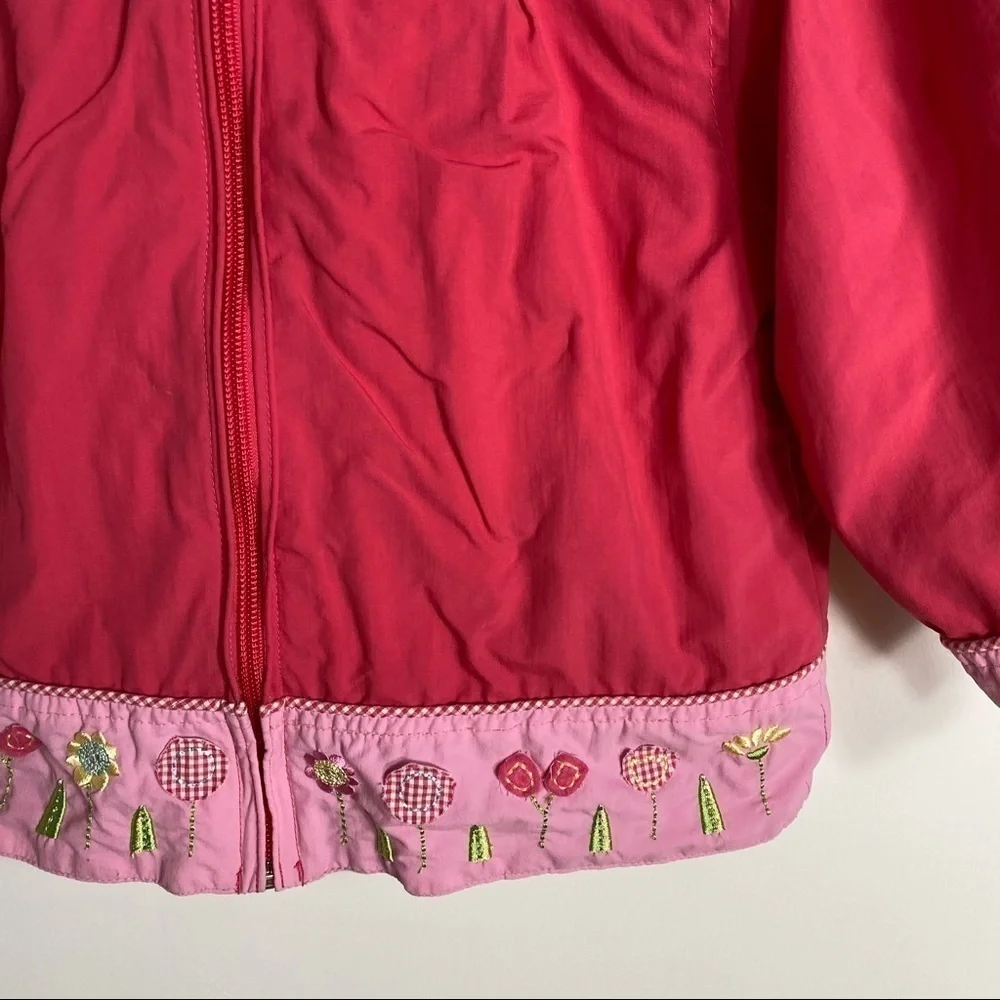 Carter’s Spring Jacket Sz 3T Pink Full Zip Hooded